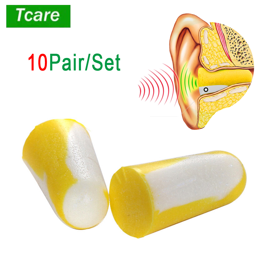 Tcare 10Pair/Set Ultra Soft Fo - Earplug Set Foam recensie en prijs