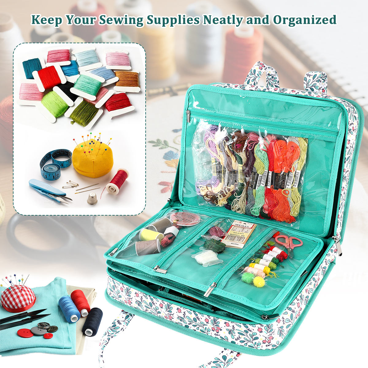 Embroidery Tools Kit Storage B - Travel Accessories To Sew recensie en prijs