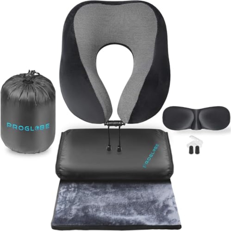 Travel Blanket Luxury Travel S - Neck Pillow Memory Foam recensie en prijs