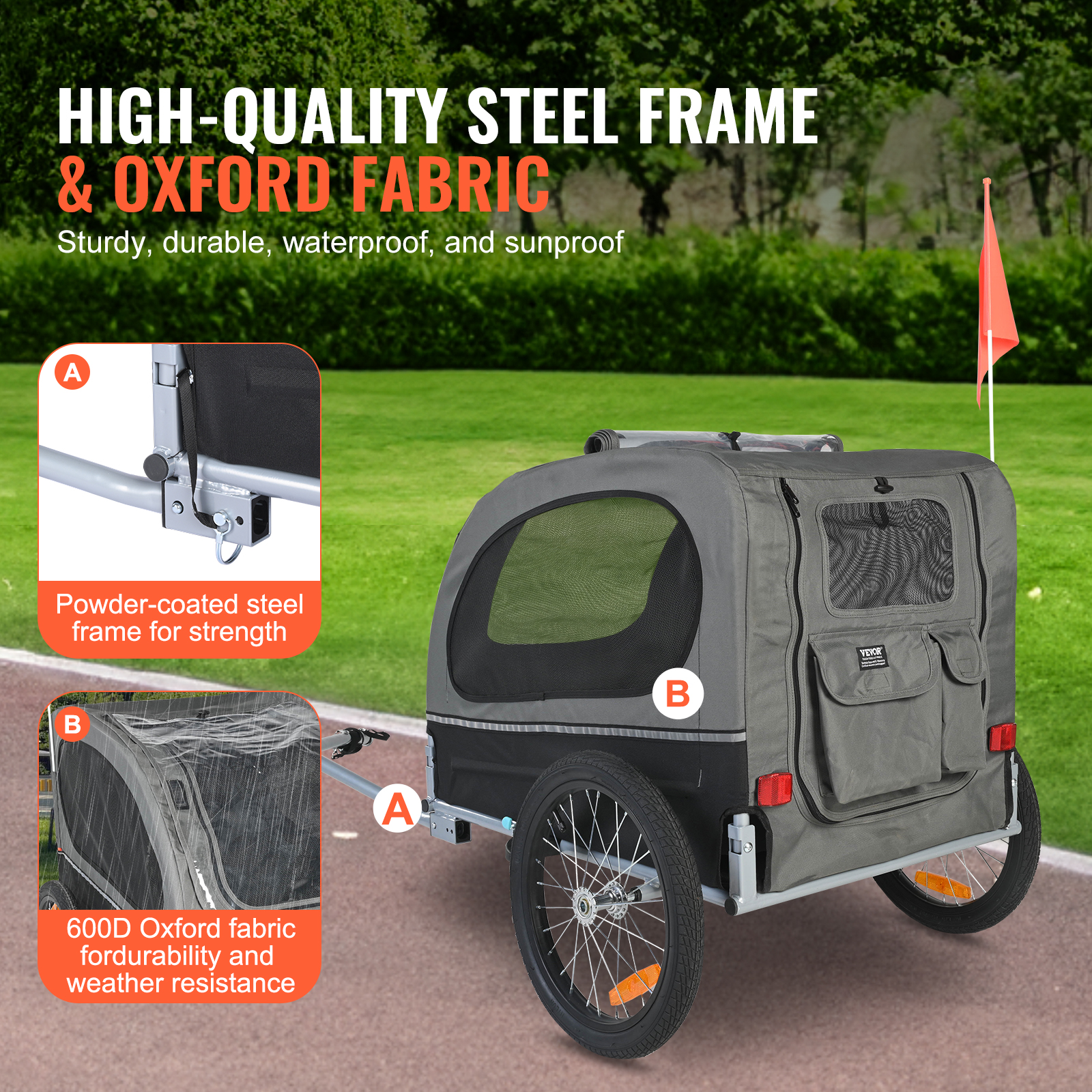 SucceBuy 88 lbs Dog Bike Trail - Travel Accessories In Store recensie en prijs