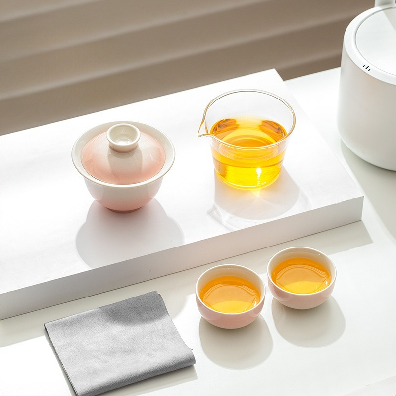 Plant Ash Glaze Gradient Trave - Portable Travel Kettle recensie en prijs