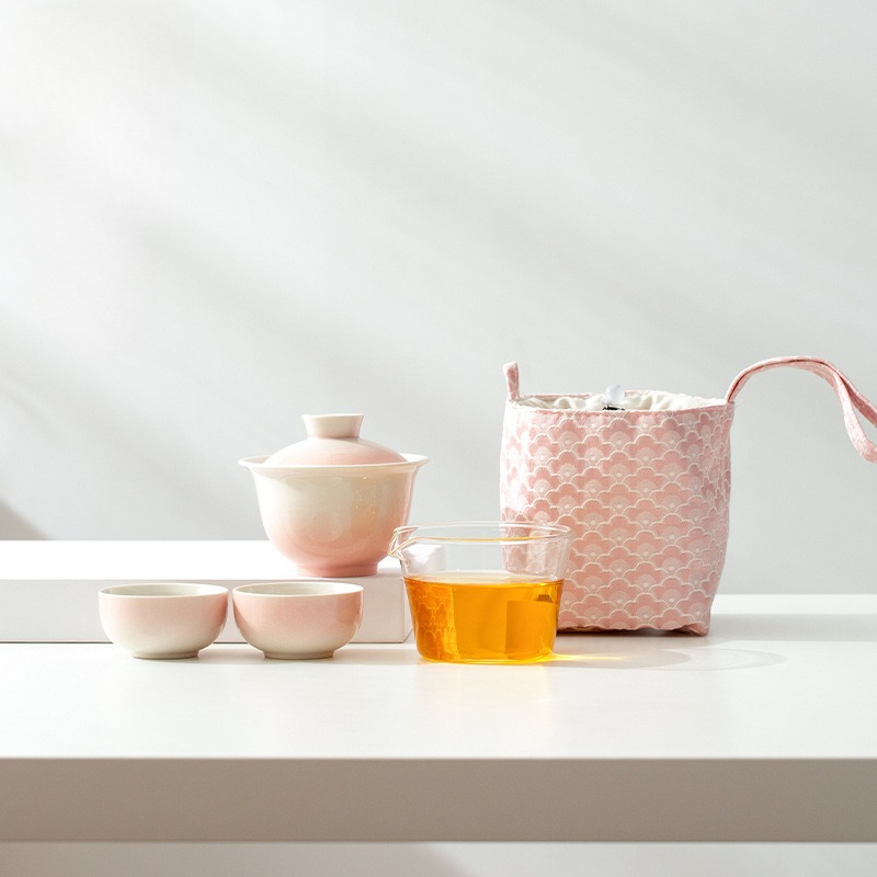 Plant Ash Glaze Gradient Trave - Portable Travel Kettle recensie en prijs