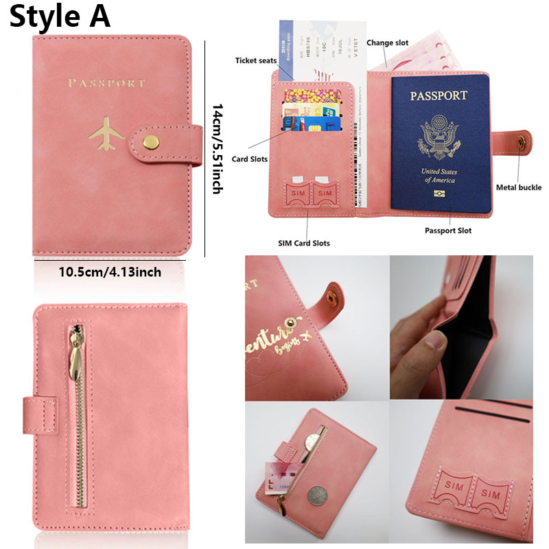 Leather Passport Holder Covers - Travel Accessories Plane recensie en prijs