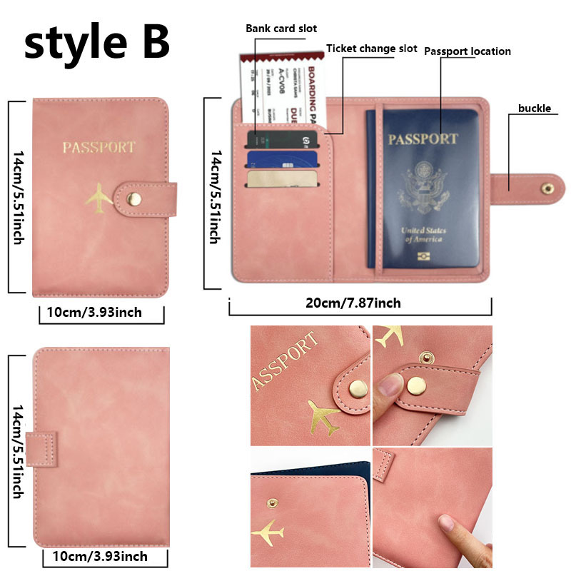 Leather Passport Holder Covers - Travel Accessories Plane recensie en prijs