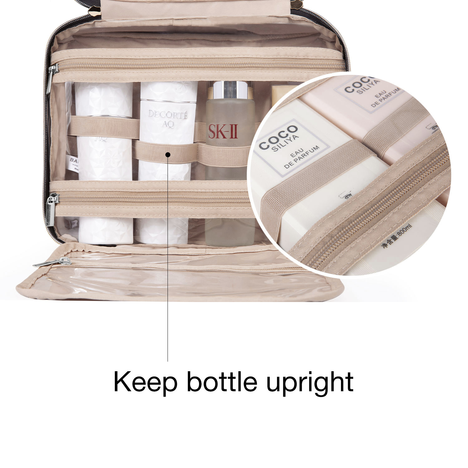 BAGSMART Toiletry Bag Cosmetic - Travel Accessories Toiletries recensie en prijs