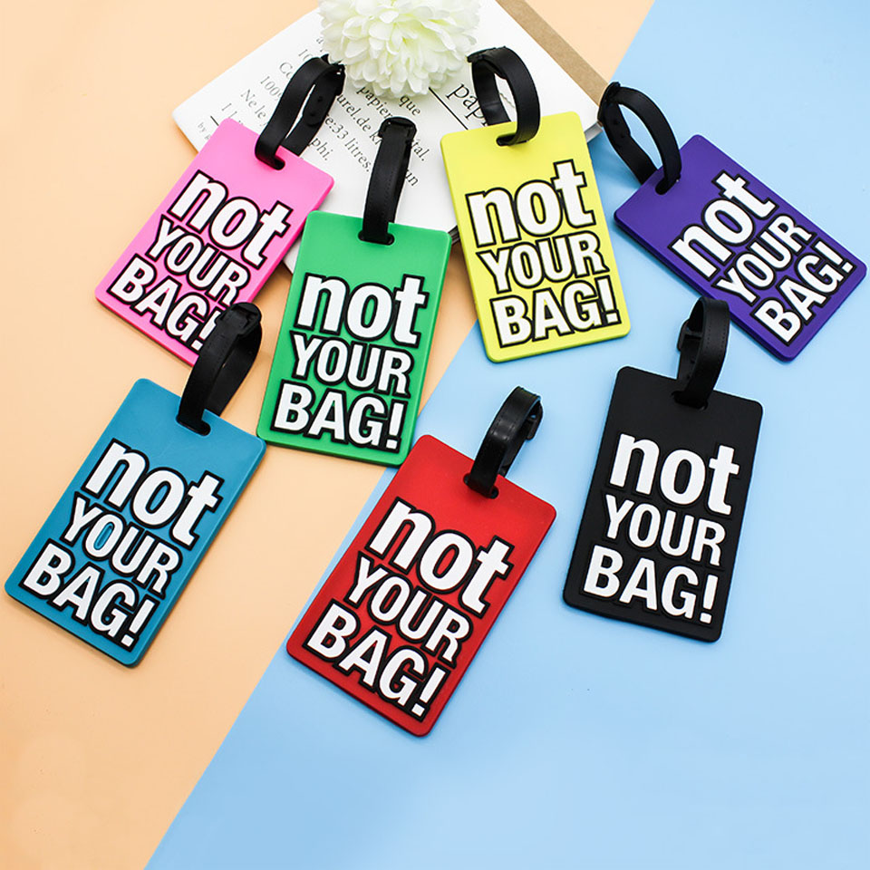 Creative Letter Not Your Bag T - Travel Accessories Logo recensie en prijs