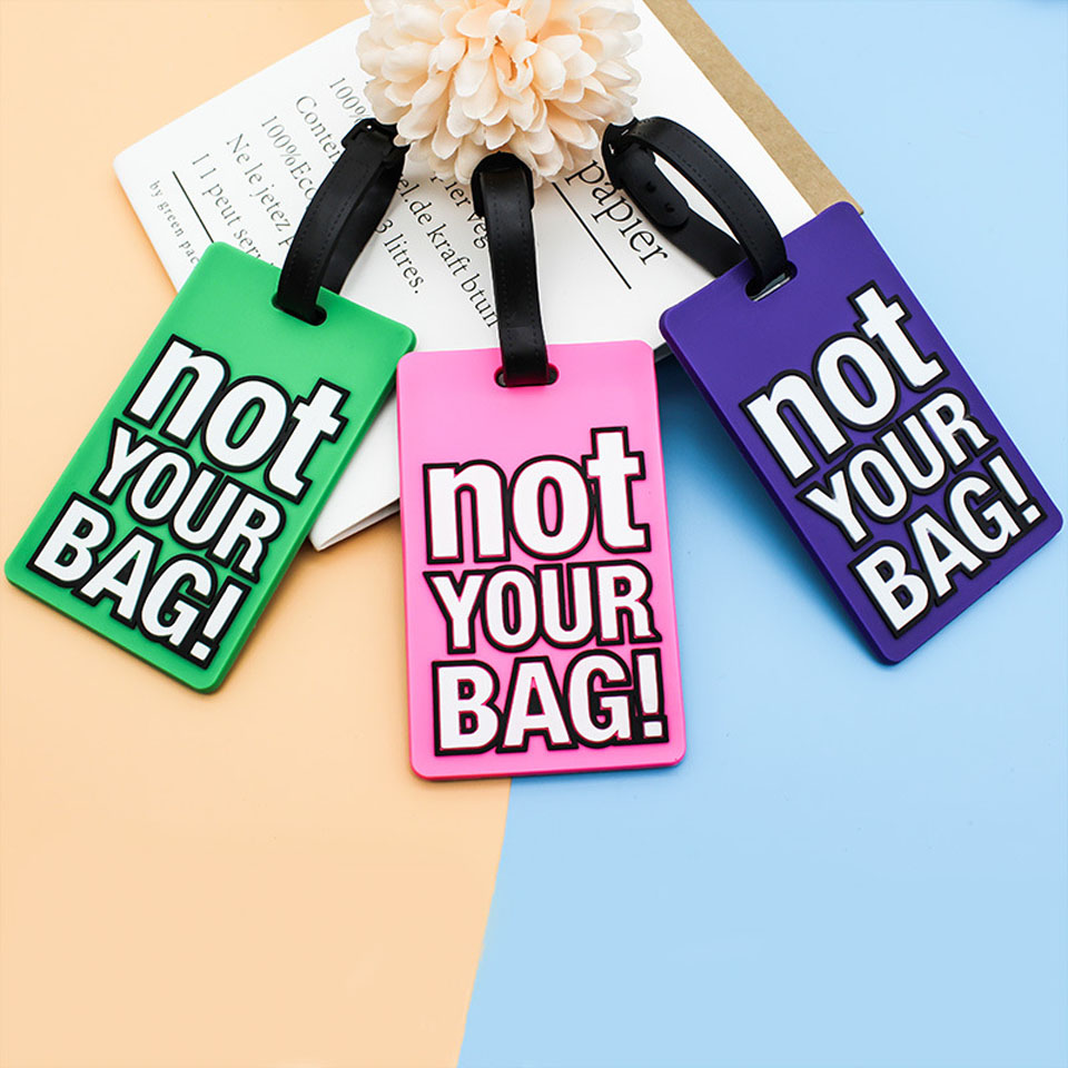 Creative Letter Not Your Bag T - Travel Accessories Logo recensie en prijs