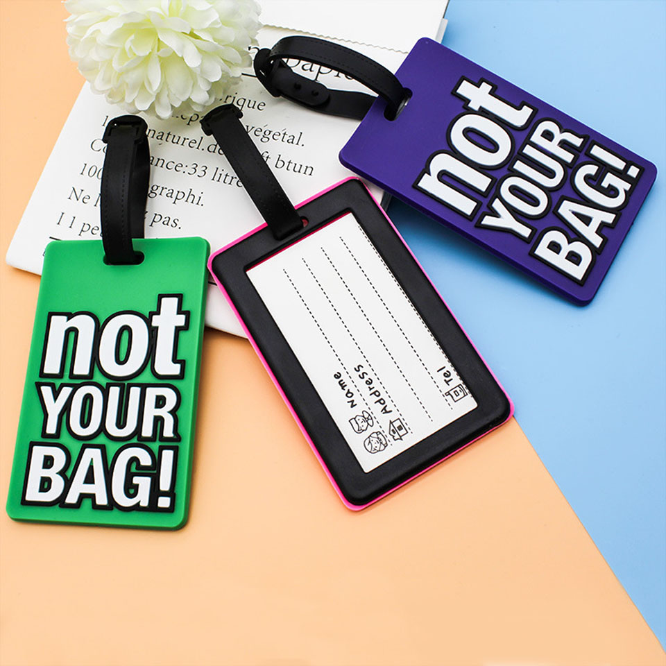Creative Letter Not Your Bag T - Travel Accessories Logo recensie en prijs