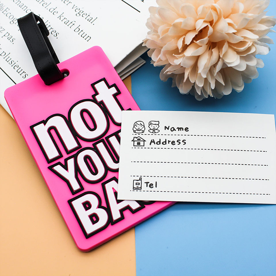 Creative Letter Not Your Bag T - Travel Accessories Logo recensie en prijs