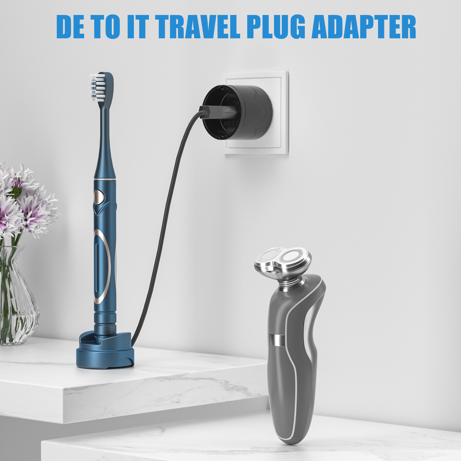3PCS 1500W Europe Germany to I - Travel Accessories Europe recensie en prijs