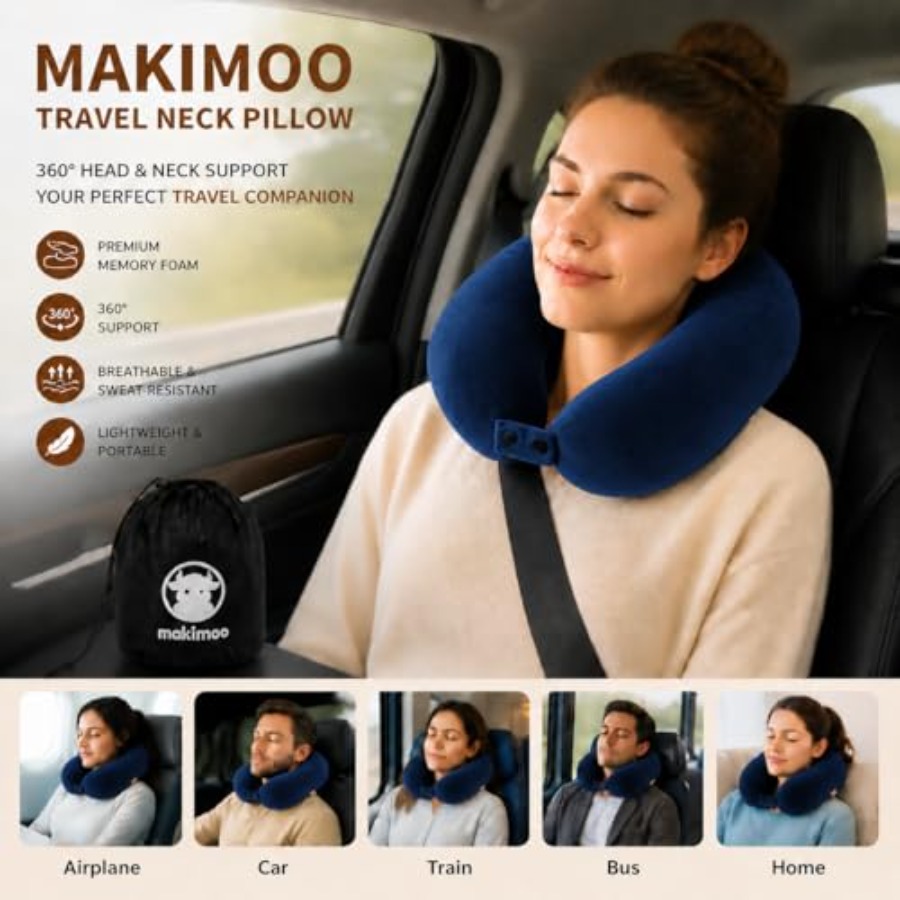 Travel Neck Pillow, Top Memory - Neck Pillow Memory Foam recensie en prijs