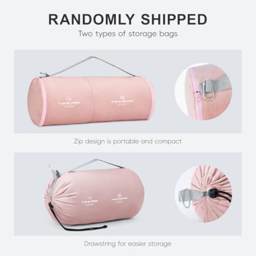 Travel Pillow and Blanket Set  - Neck Pillow Memory Foam recensie en prijs
