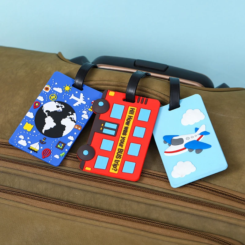 Cute Cartoon Cars PVC Silicone - Travel Accessories Logo recensie en prijs