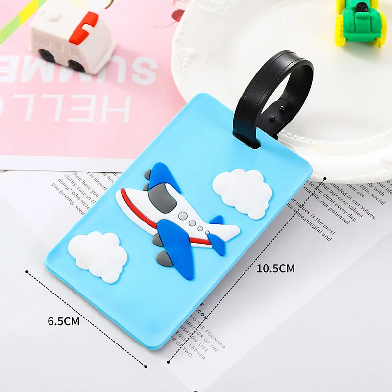 Cute Cartoon Cars PVC Silicone - Travel Accessories Logo recensie en prijs