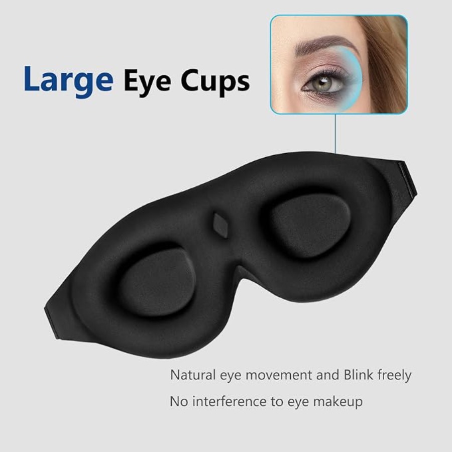 Sleep Mask Memory Foam Contour - Earplug Set Foam recensie en prijs