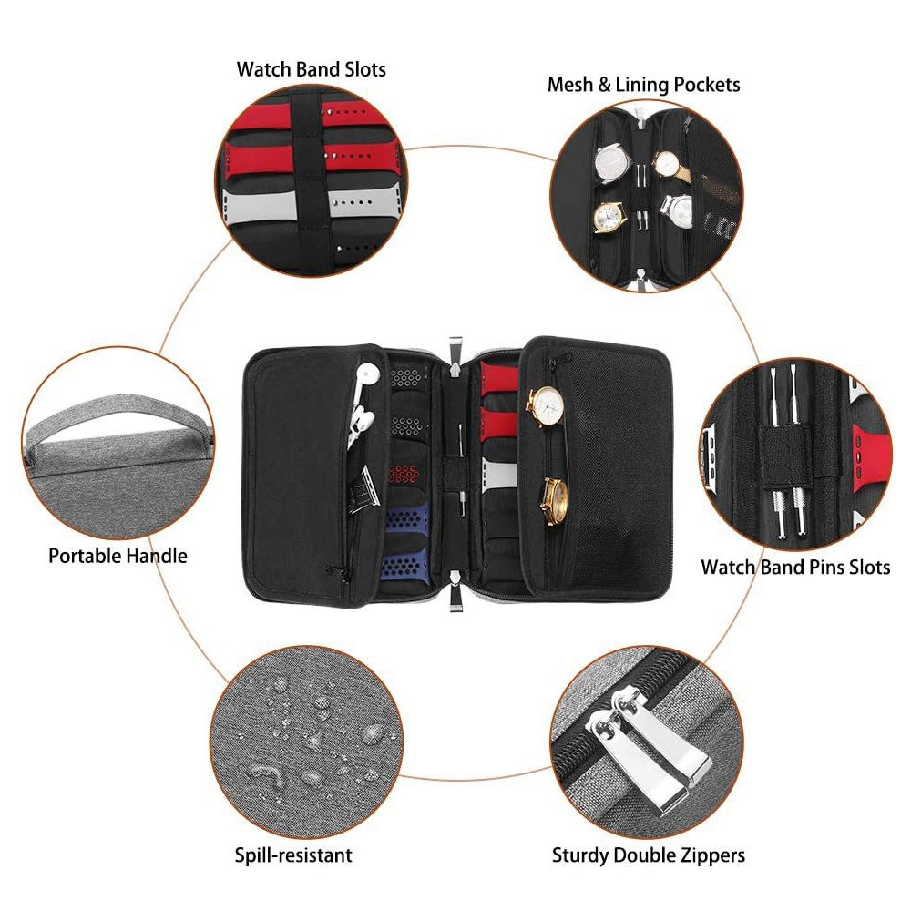 Watch Band Storage Bag Hold 20 - Travel Accessories Apple recensie en prijs