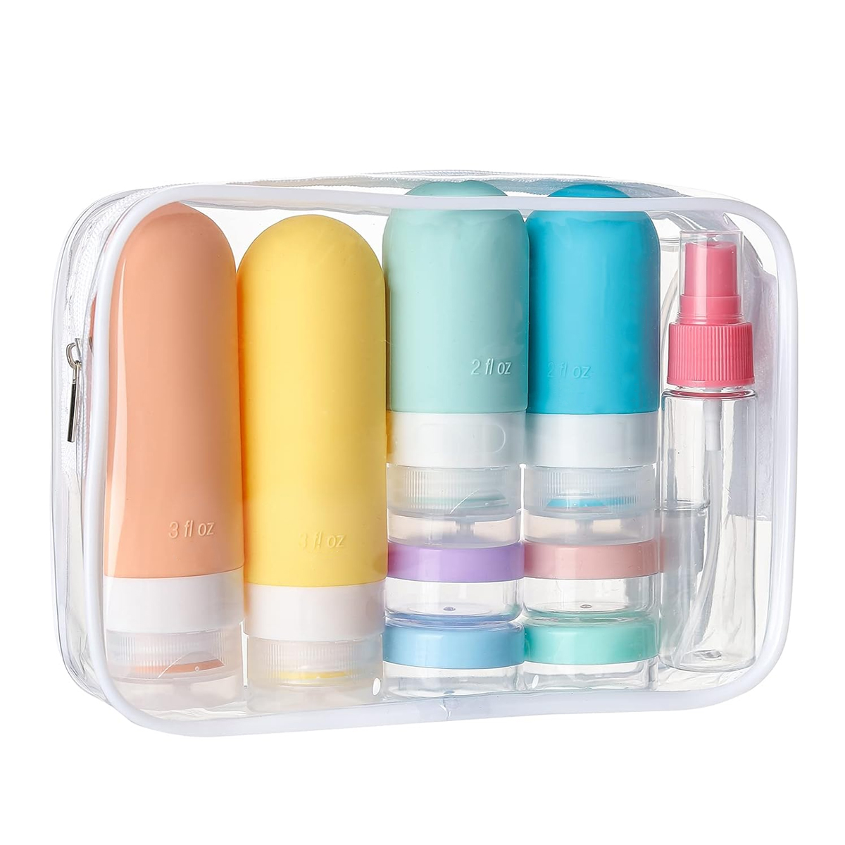 16 Pack Leak Proof Travel Bott - Toiletry Bag Tsa recensie en prijs