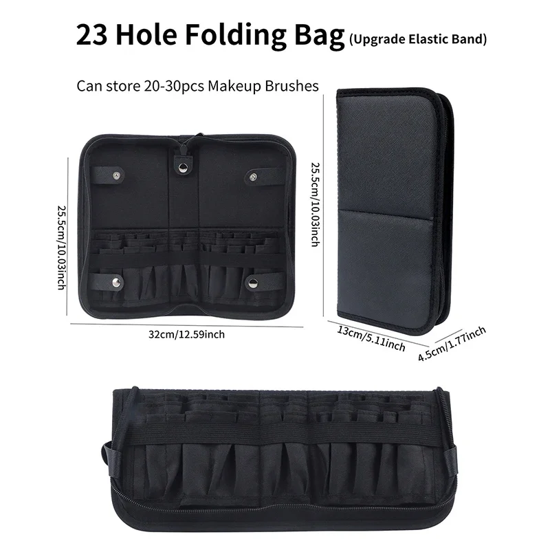29/23 Holes Foldable Makeup Br - Travel Z recensie en prijs