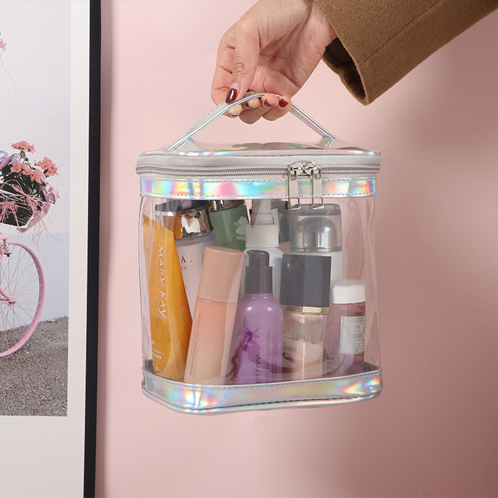 Clear PVC Makeup Bag with Hand - Toiletry Bag Tsa recensie en prijs