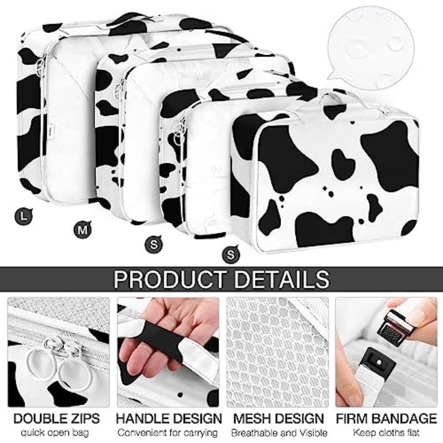 8 Set Packing Cubes for Travel - Travel Accessories Toiletries recensie en prijs