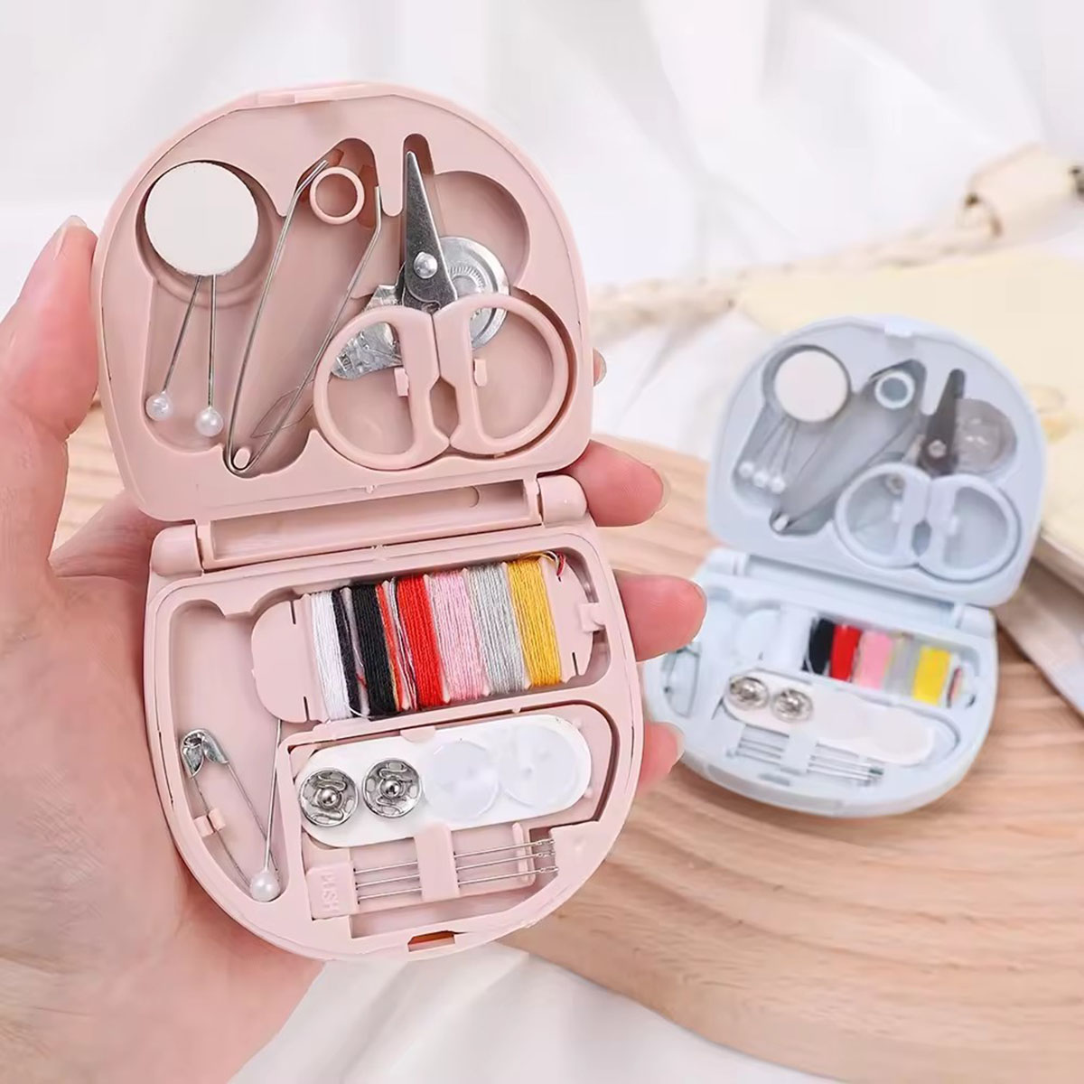 Mini Manual Sewing Machine Kit - Travel Accessories To Sew recensie en prijs