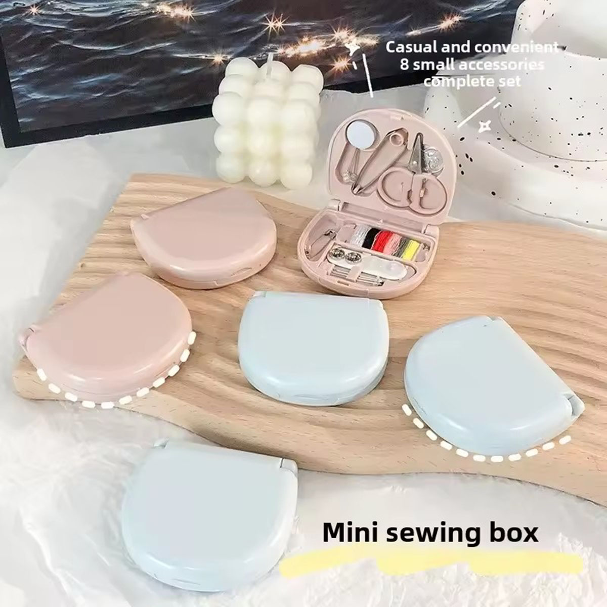 Mini Manual Sewing Machine Kit - Travel Accessories To Sew recensie en prijs