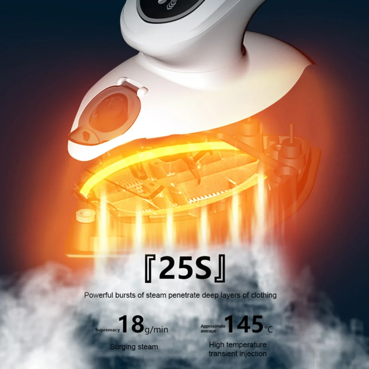 1100W Portable Steam Iron with - Portable Steamer Clothes recensie en prijs