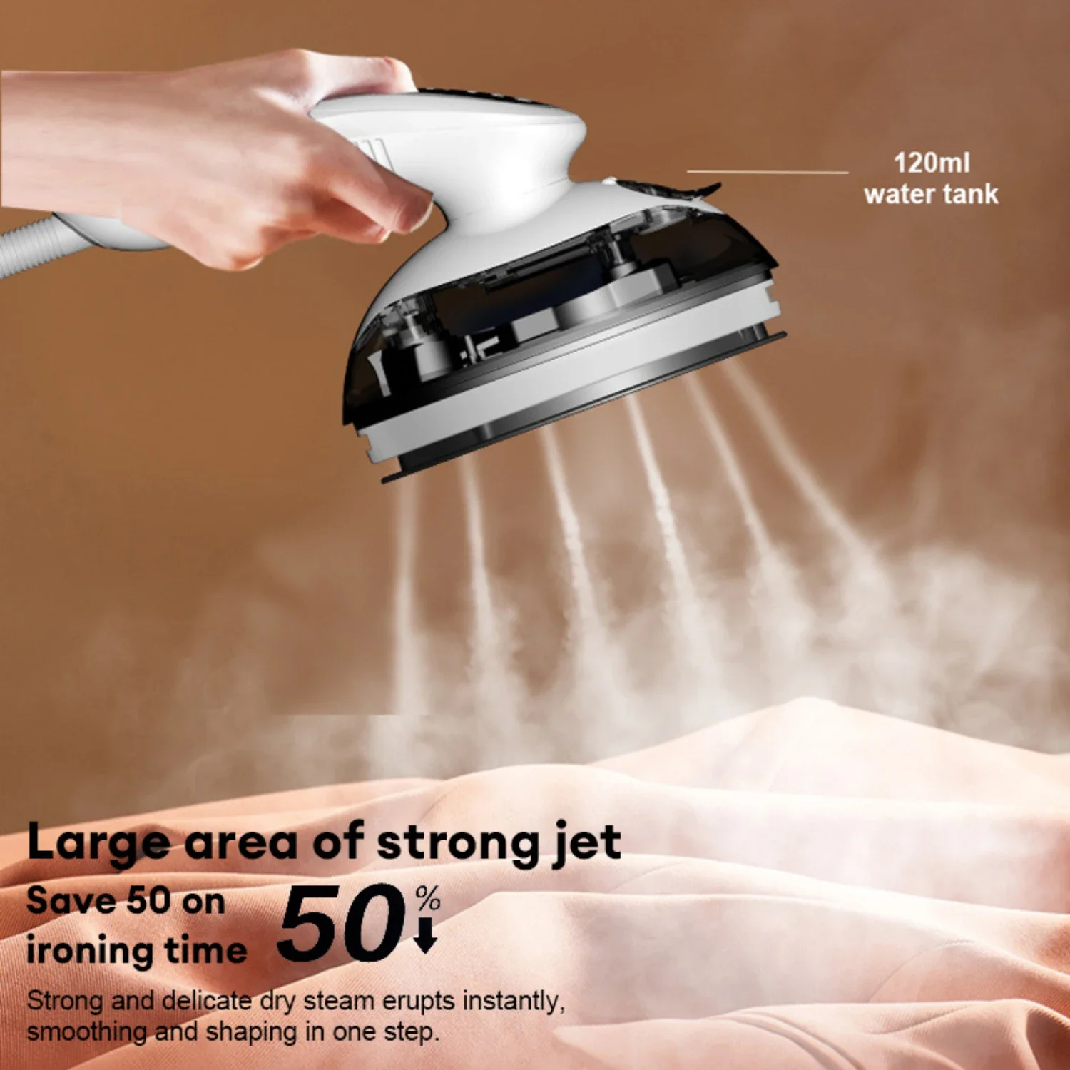 1100W Portable Steam Iron with - Portable Steamer Clothes recensie en prijs