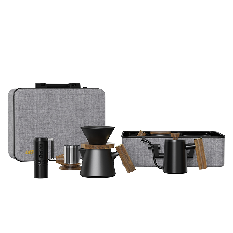 DHPO Luxury Coffee Kit Set wit - Portable Travel Kettle recensie en prijs