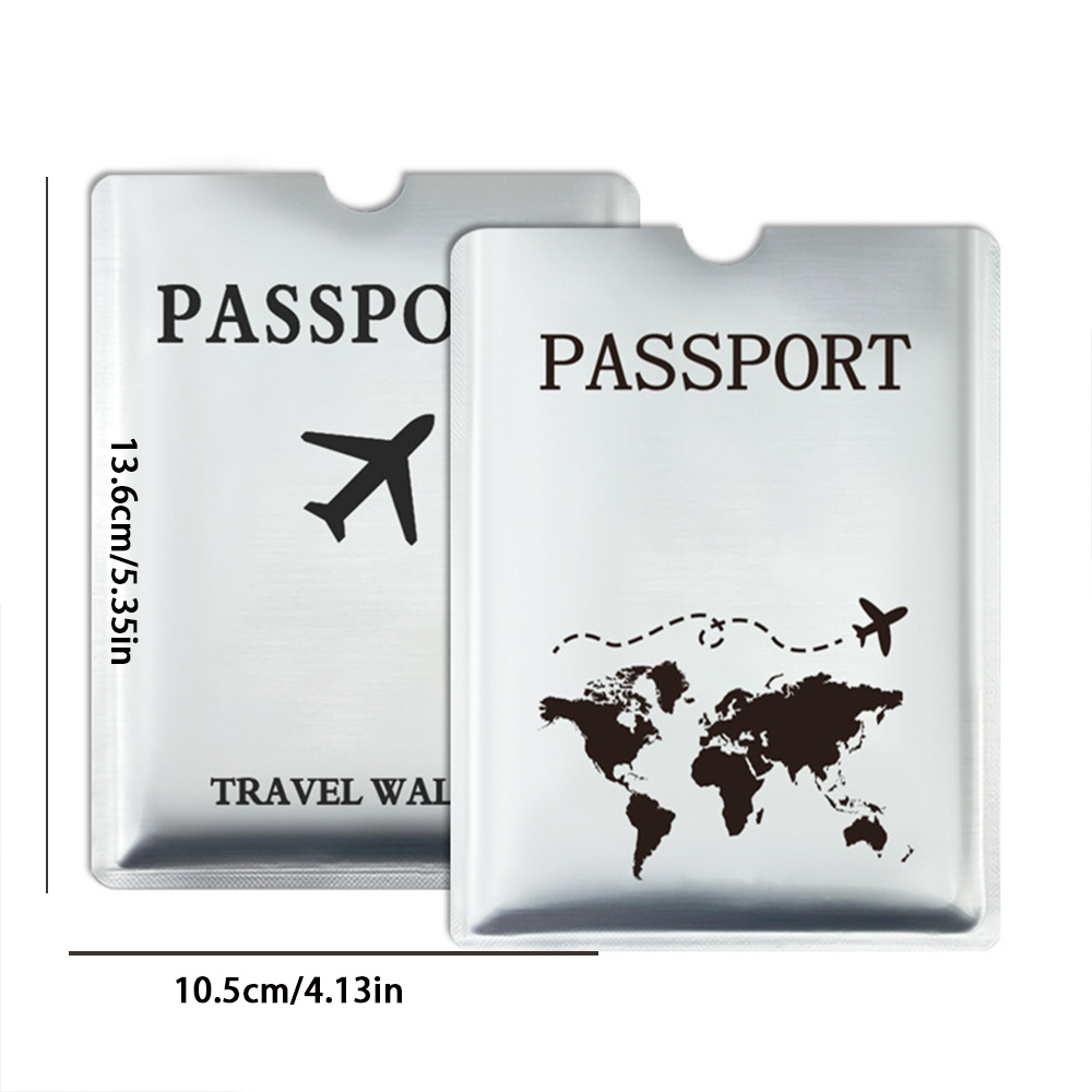 Aluminum foil passport protect - Travel Accessories Plane recensie en prijs