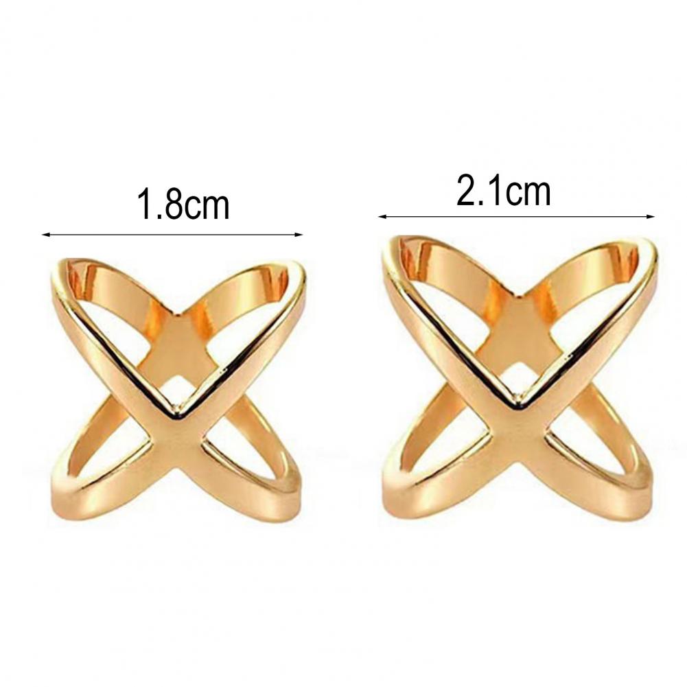 X-Shaped Scarf Clips Elegant S - Travel Accessories To Gift recensie en prijs