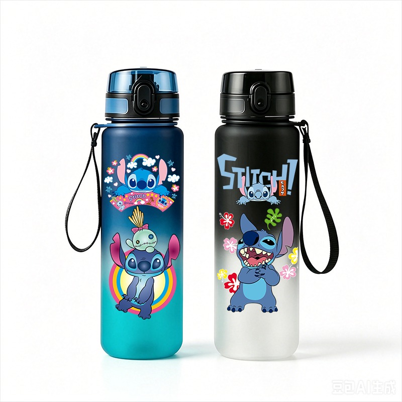 Stitch Anime Water Bottle 650m - Portable Travel Kettle recensie en prijs