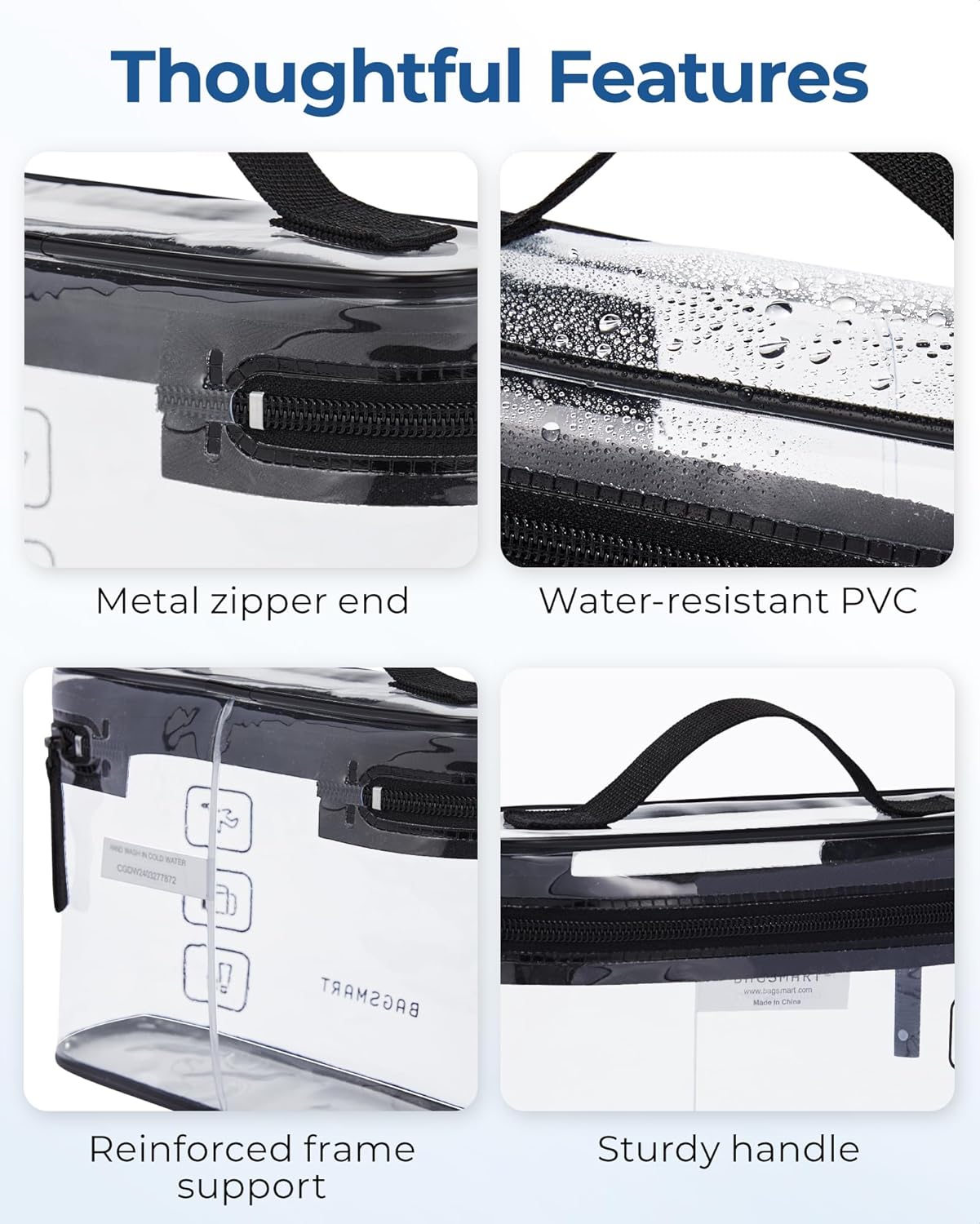 BAGSMART TSA Approved Toiletry - Toiletry Bag Tsa recensie en prijs