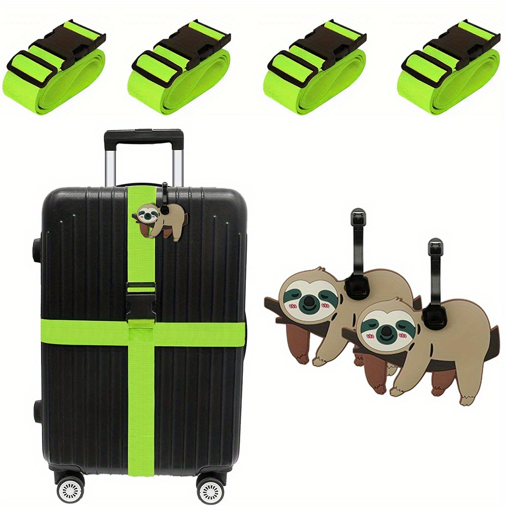 6 Pack Luggage Straps Luggage  - Travel Accessories Plane recensie en prijs