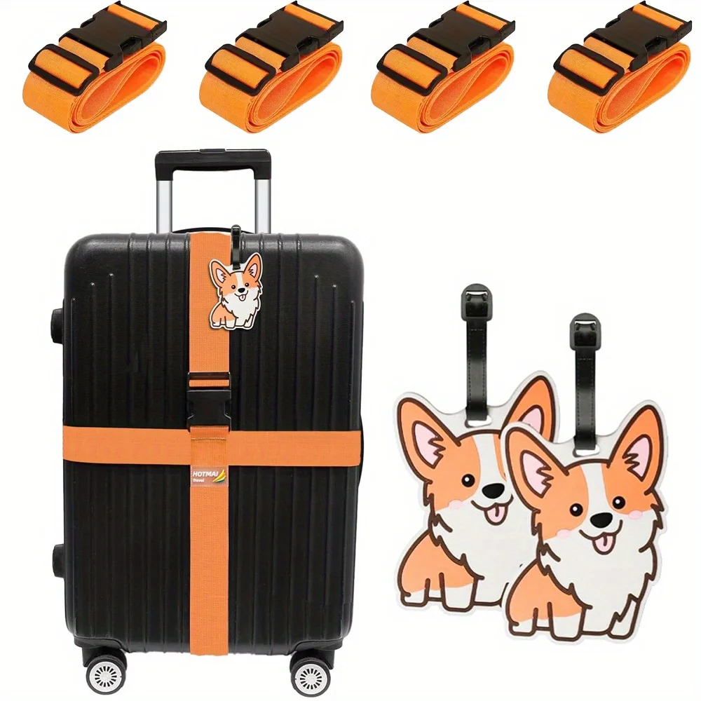 6 Pack Luggage Straps Luggage  - Travel Accessories Plane recensie en prijs