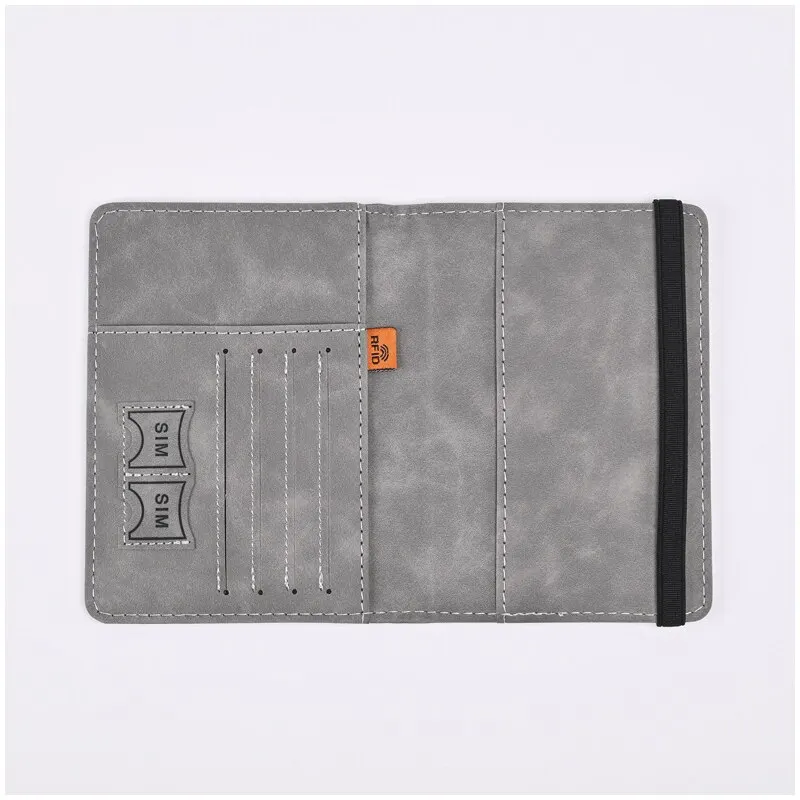 Men PU Leather Wallet Travel P - Travel Accessories Plane recensie en prijs