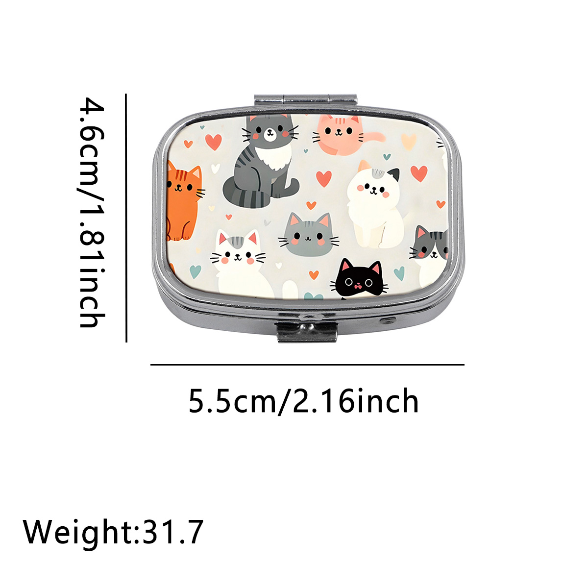 Cartoon Colorful Cats Travel P - Travel Accessories Unisex recensie en prijs