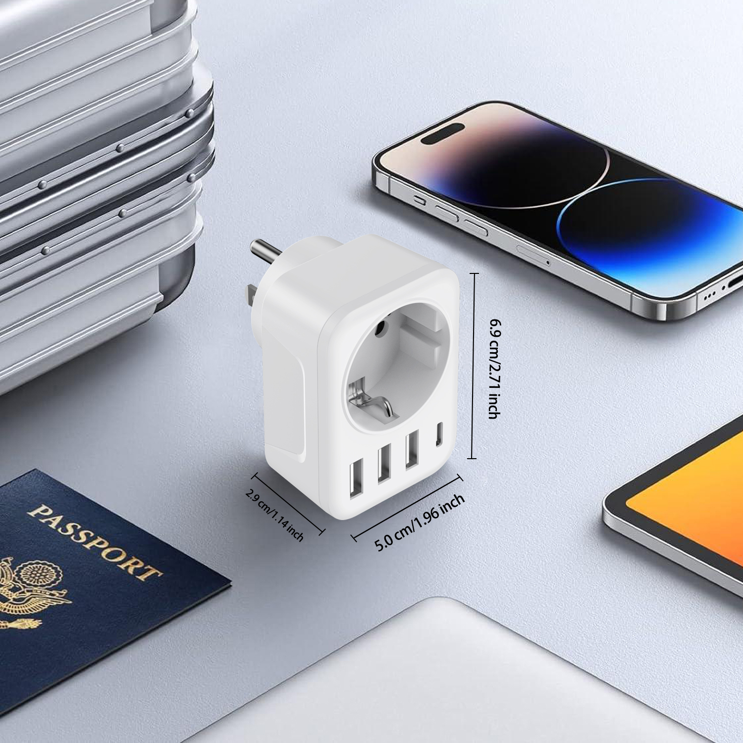 Travel Adapter USA Adapter Eur - Travel Accessories Europe recensie en prijs