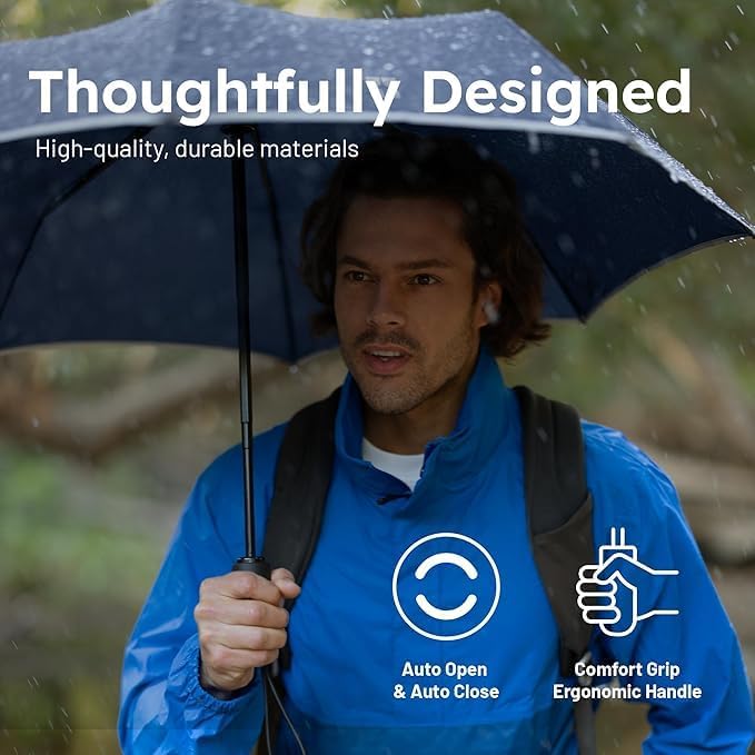 Compact Travel Umbrella for Ra - Travel Umbrella Compact recensie en prijs