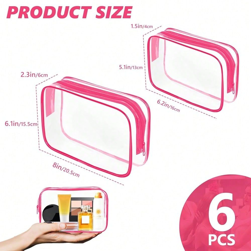 Clear Makeup Bag,Portable Trav - Toiletry Bag Tsa recensie en prijs